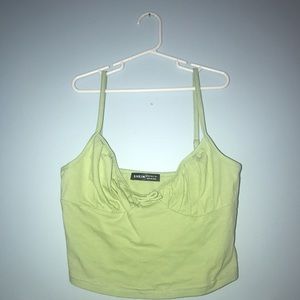 Sage XS crop top tank top from SHEIN